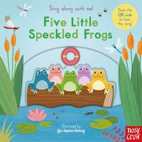 Sing Along With Me! Five Little Speckled Frogs Board Book