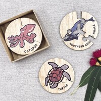 Buttonworks Ocean Creatures Jigsaw Set of 6