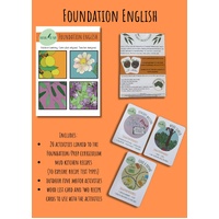 Nature At Play Cards - Foundation English