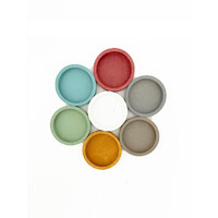 Earth Dishes - 7 pieces (10cm diameter)