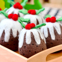 Felt Christmas Pudding