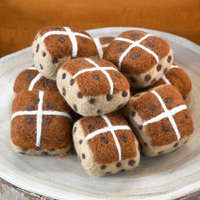 Felt Hot Cross Buns