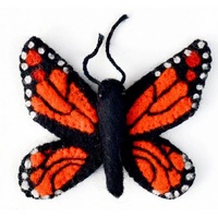 Finger Puppets - Orange Butterfly