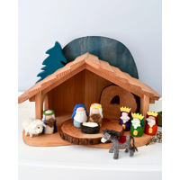 Felt Nativity Peg Dolls Set *pre-order