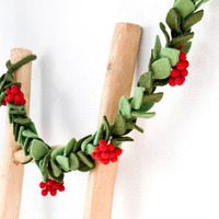 Holly Christmas Garland *pre-order