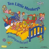 Ten Little Monkeys Jumping on the Bed Softcover Book